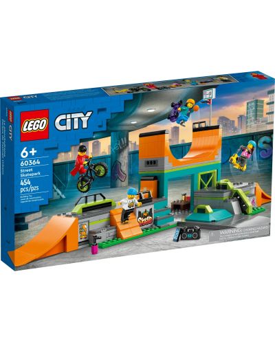 Конструктор LEGO City - Скейтпарк на улицата (60364) - 1