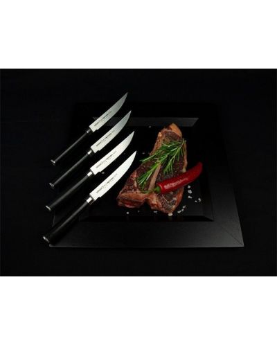 Комплект от 4 ножа за месо Samura - MO-V, 12 cm - 4