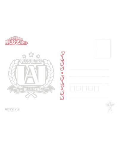 Комплект пощенски картички ABYstyle Animation: My Hero Academia - Heroes, 5 бр. - 2