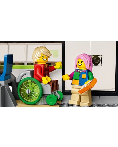 Конструктор LEGO City - Експресен влак за пътници (60337) - 7