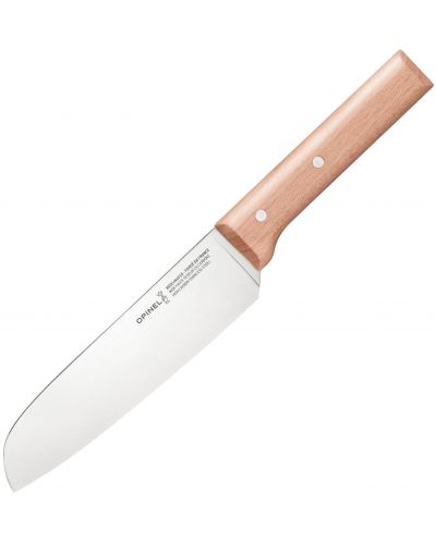 Комплект ножове с дървена стойка Opinel - Parallele, 6 части, бук - 6