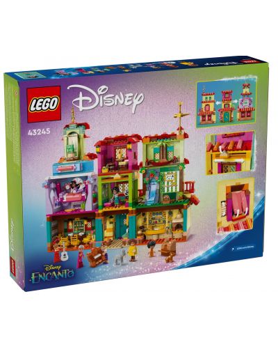 Конструктор LEGO Disney - Магическата къща на семейство Мадригал (43245) - 2