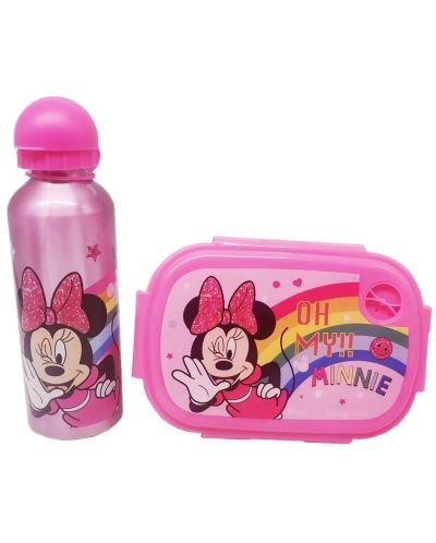 Комплект бутилка и кутия за храна Disney - Oh My Minnie - 3