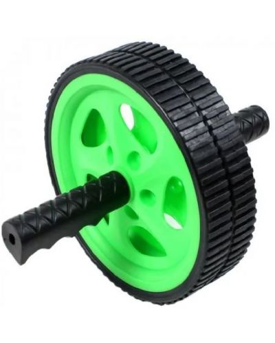 Колело за коремни преси inSPORTline - Ab roller AR200, зелено - 1