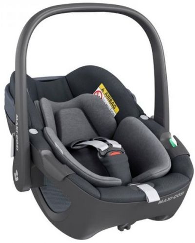 Кошница за кола Maxi-Cosi - Pebble 360, 0-13 kg, Essential Graphite - 1