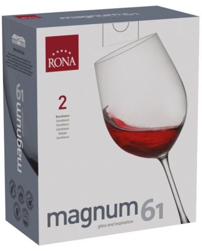 Комплект чаши за вино Rona - Magnum 3276, 2 броя x 650 ml - 3