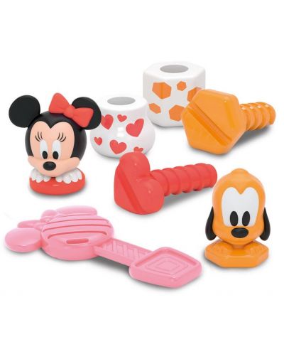 Комплект фигурки за сглобяване Clementoni Disney Baby - Мини Маус и Плуто - 5