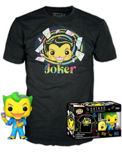 Комплект Funko POP! Collector's Box: DC Comics - Batman (The Joker) (Blacklight) (Special Edition) - 1