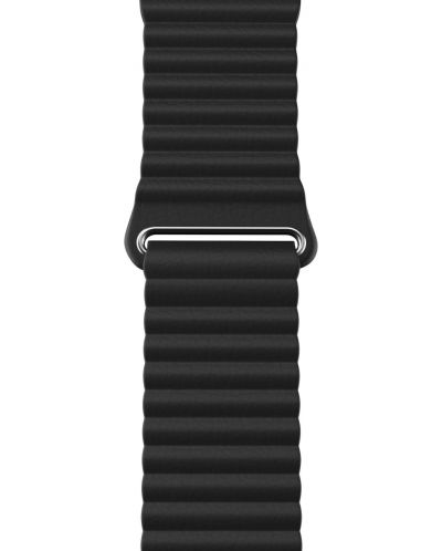 Каишка Next One - Loop Leather, Apple Watch, 42/44 mm, черна - 1