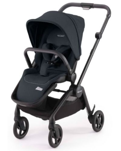 Комбинирана бебешка количка 2 в 1 Recaro - Duo Sadena Prime, Mat Black - 2