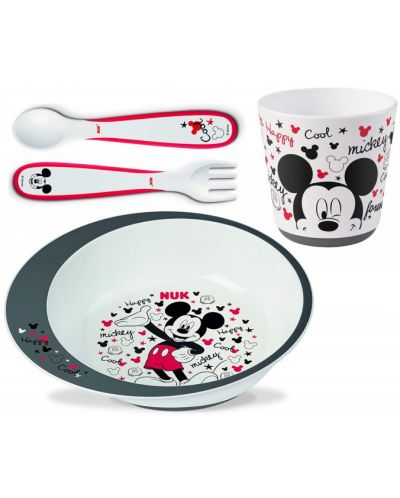 Комплект за хранене Nuk - Mickey