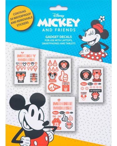 Комплект стикери Erik  Disney: Mickey Mouse - Mickey & Minnie - 1