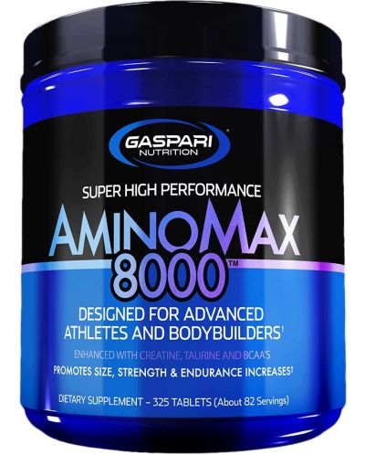 AminoMax 8000, 325 таблетки, Gaspari Nutrition - 1