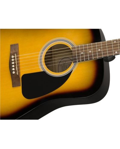 Комплект акустична китара с аксесоари Fender - FA-115 SB, Sunburst - 4