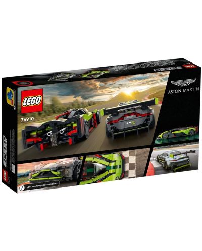 Конструктор LEGO Speed Champions - Aston Martin Valkyrie AMR Pro и Vantage GT3 (76910) - 2
