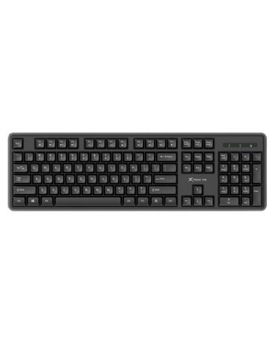 Комплект мишка и клавиатура Xtrike ME - MK-307 BG, безжичен, черен - 5