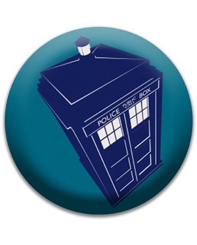 Комплект значки ABYstyle Television: Doctor Who - The Tardis - 3