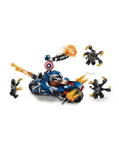 Конструктор Lego Marvel Super Heroes - Captain America: Outriders Attack (76123) - 2