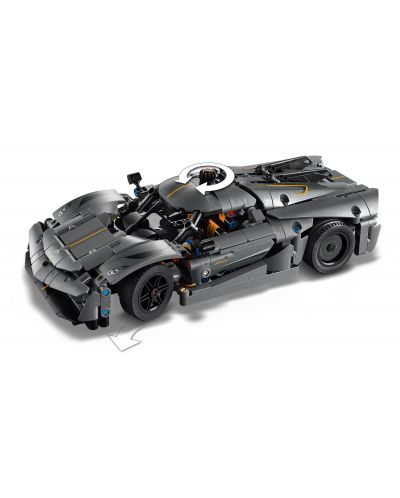 Конструктор LEGO Technic - Сива хиперкола Koenigsegg Jesko (42173) - 6