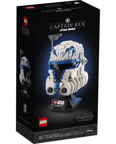 Конструктор LEGO Star Wars - Шлемът на капитан Рекс (75349) - 1