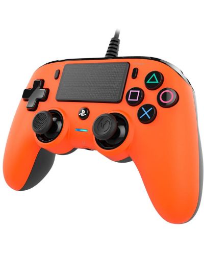 Контролер Nacon - Wired Compact, оранжев (PS4/PC) - 2