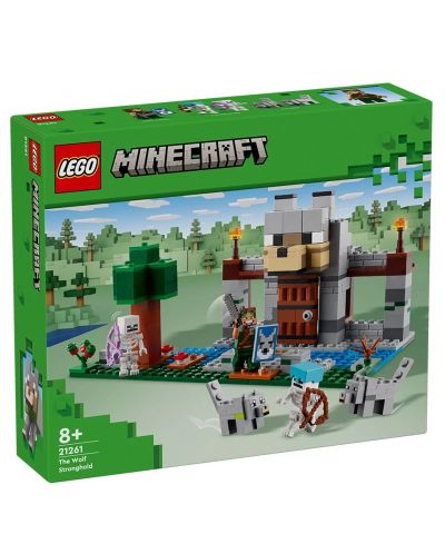 Конструктор LEGO Minecraft - Вълчата крепост (21261) - 1