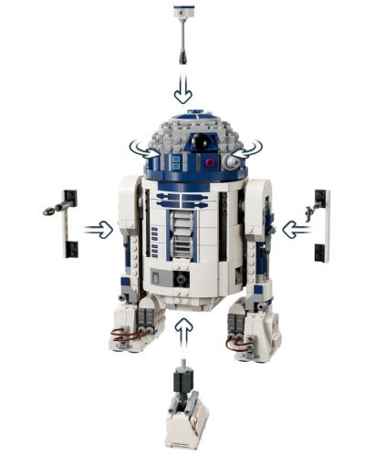 Конструктор LEGO Star Wars - Дроид R2-D2 (75379) - 5