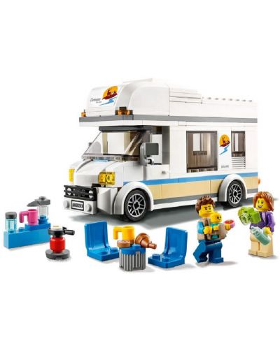 Конструктор LEGO City Great Vehicles - Кемпер за ваканция (60283) - 5