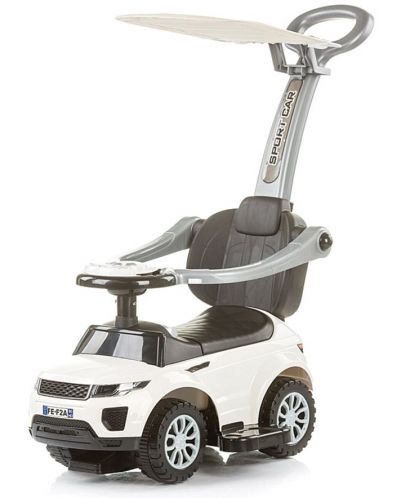 Кола за яздене със сенник Chipolino - RR Max, бяла