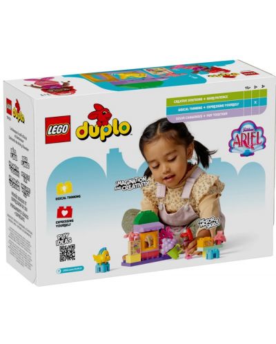 Конструктор LEGO Duplo - Щандът за кафе на Ариел и Флаундър (10420) - 2