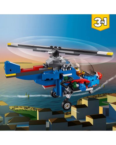 Конструктор LEGO Creator 3 в 1 - Състезателен самолет (31094) - 4