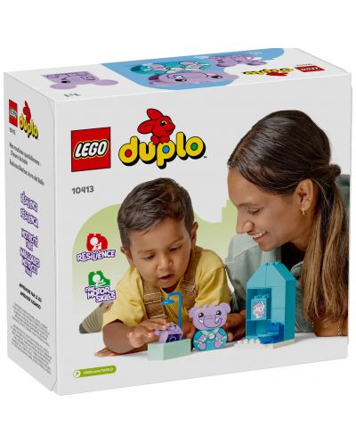 Конструктор LEGO Duplo - Моята ежедневна рутина: Време за баня (10413) - 1
