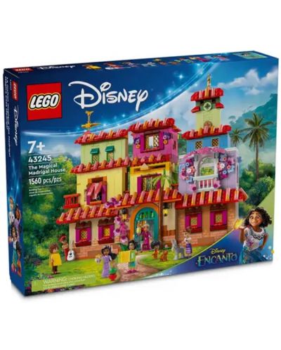 Конструктор LEGO Disney - Магическата къща на семейство Мадригал (43245) - 1