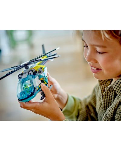 Конструктор LEGO City - Спасителен хеликоптер за спешна помощ (60405) - 9
