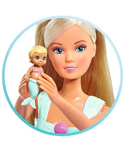 Комплект кукли Simba Toys Steffi Love - Семейство русалки с бебе - 4
