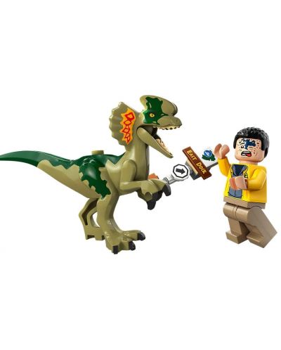 Конструктор LEGO Jurassic World - Засада на дилофозавър (76958) - 6