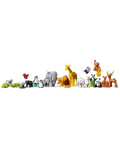 Конструктор LEGO Duplo - Диви животни от целия свят (10975) - 9