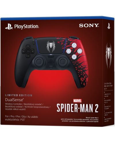 Безжичен контролер DualSense - Marvel's Spider-Man 2 Limited Edition - 6