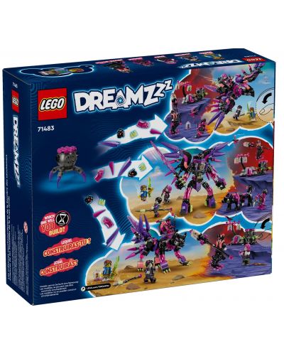 Конструктор LEGO DreamZzz - Кошмарните създания на Вещицата (71483) - 2