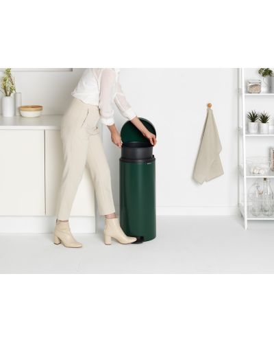 Кош за отпадъци Brabantia - NewIcon, 30 l, Pine Green - 8