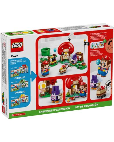 Конструктор допълнение LEGO Super Mario - Магазина на Тод (71429) - 6