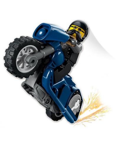 Конструктор LEGO City - Туринг мотоциклет за каскади (60331) - 4