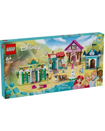 Конструктор LEGO Disney - Пазарното приключение на принцесите (43246) - 1