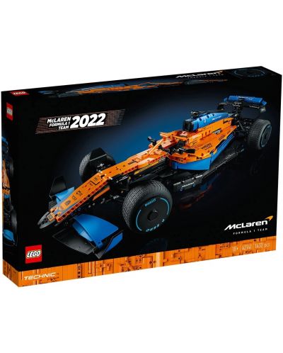 Конструктор LEGO Technic - Състезателна кола McLaren Formula 1 (42141) - 1