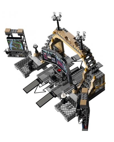 Конструктор LEGO The Batman - Пещерата на прилепа: Схватка с Riddler(76183) - 6