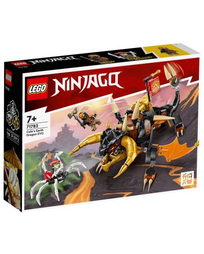 Конструктор LEGO Ninjago - Земният дракон на Коул (71782) - 1