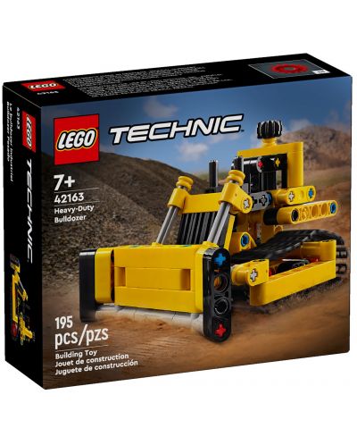 Конструктор LEGO Technic - Тежкотоварен булдозер (42163) - 1