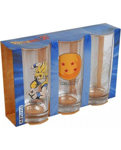 Комплект чаши ABYstyle Animation:  Dragon Ball Z - Set - 5