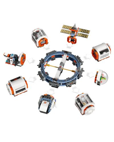 Конструктор LEGO City - Модулна космическа станция (60433) - 3