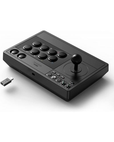 Безжичен контролер 8BitDo - Arcade Stick, черен (Xbox One/Series X/PC) - 3